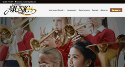 Desktop Screenshot of eastsidemusicltd.com